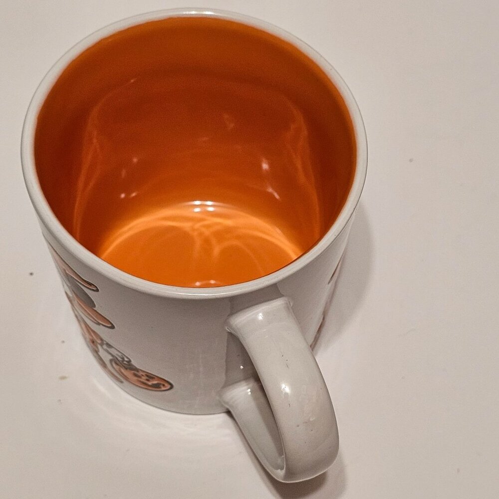 Disney Halloween Mug Minnie & Daisy Witch Design Orange Interior - Picture 5 of 9